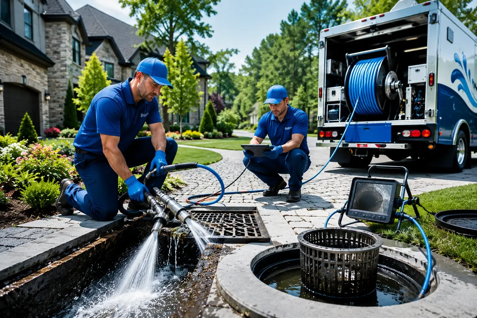 Local outdoor drain cleaning professionals in Montrose, SD